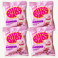 BUBS Sour Diamond Strawberry Vanilla Swedish Candy 5.5oz