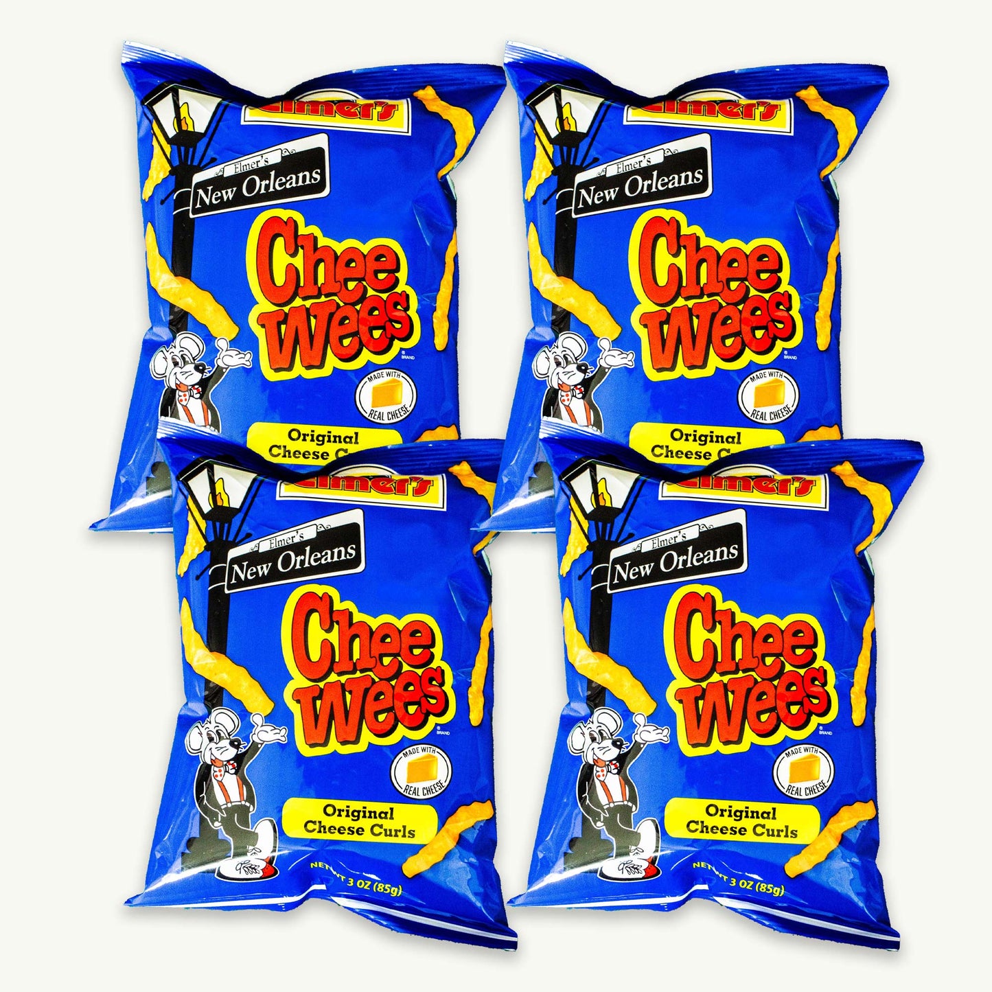 Elmer's Chee Wees Original Cheese Curls 3oz