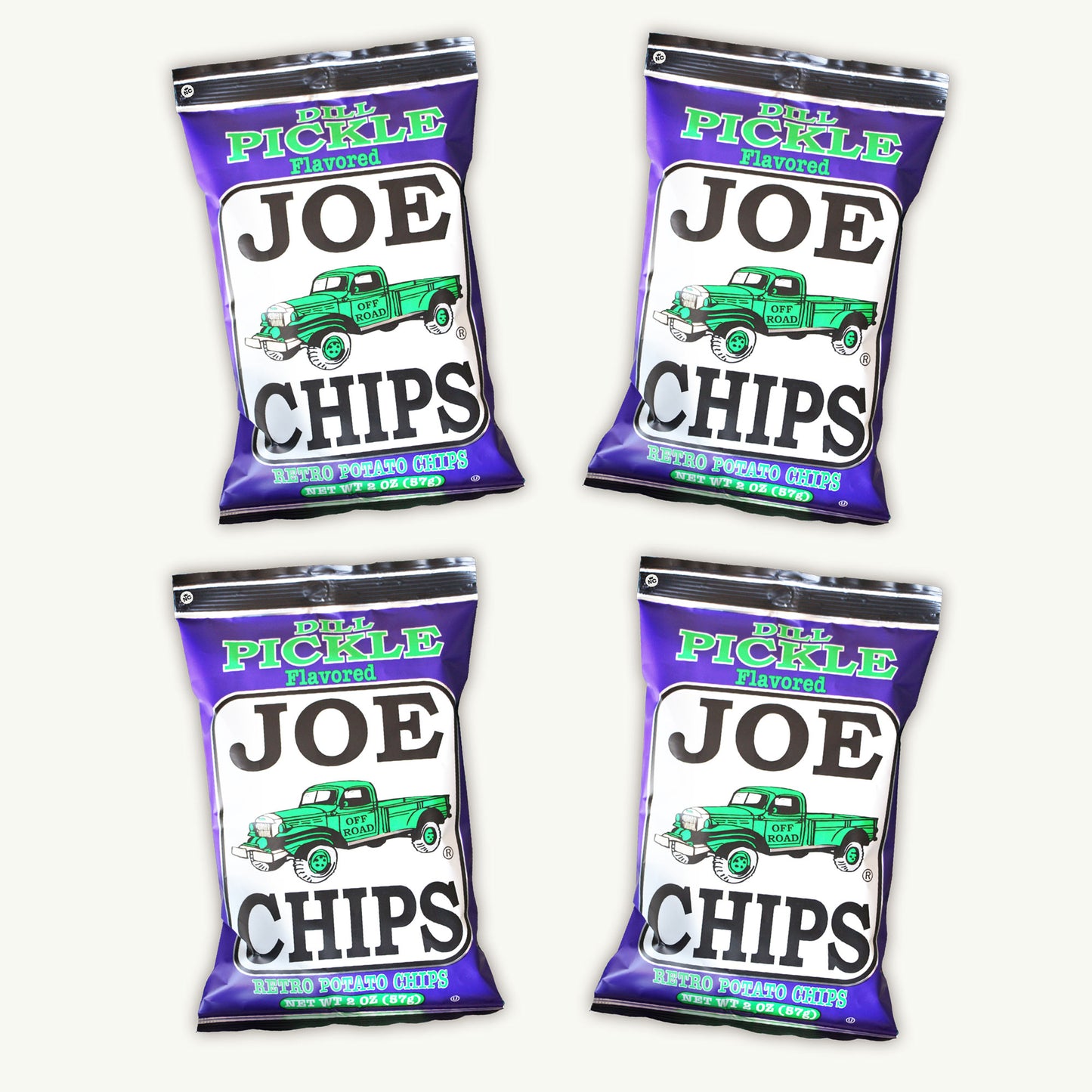 Joe Chips Dill Pickle Potato Chips 2oz
