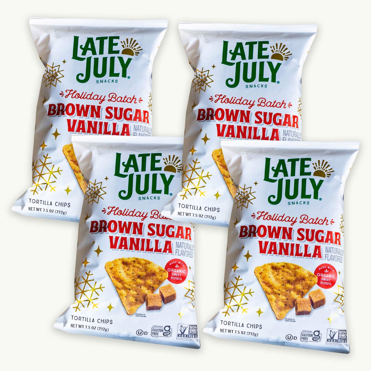 Late July Christmas Holiday Batch Brown Sugar Tortilla Chips 7.5oz