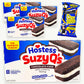 Hostess Suzy Q's Creme Filled Chocolate Cakes 5ct 13oz (4 packs) - Elmer's Original Chee Wees Cheese Curls 2oz - 5 Items
