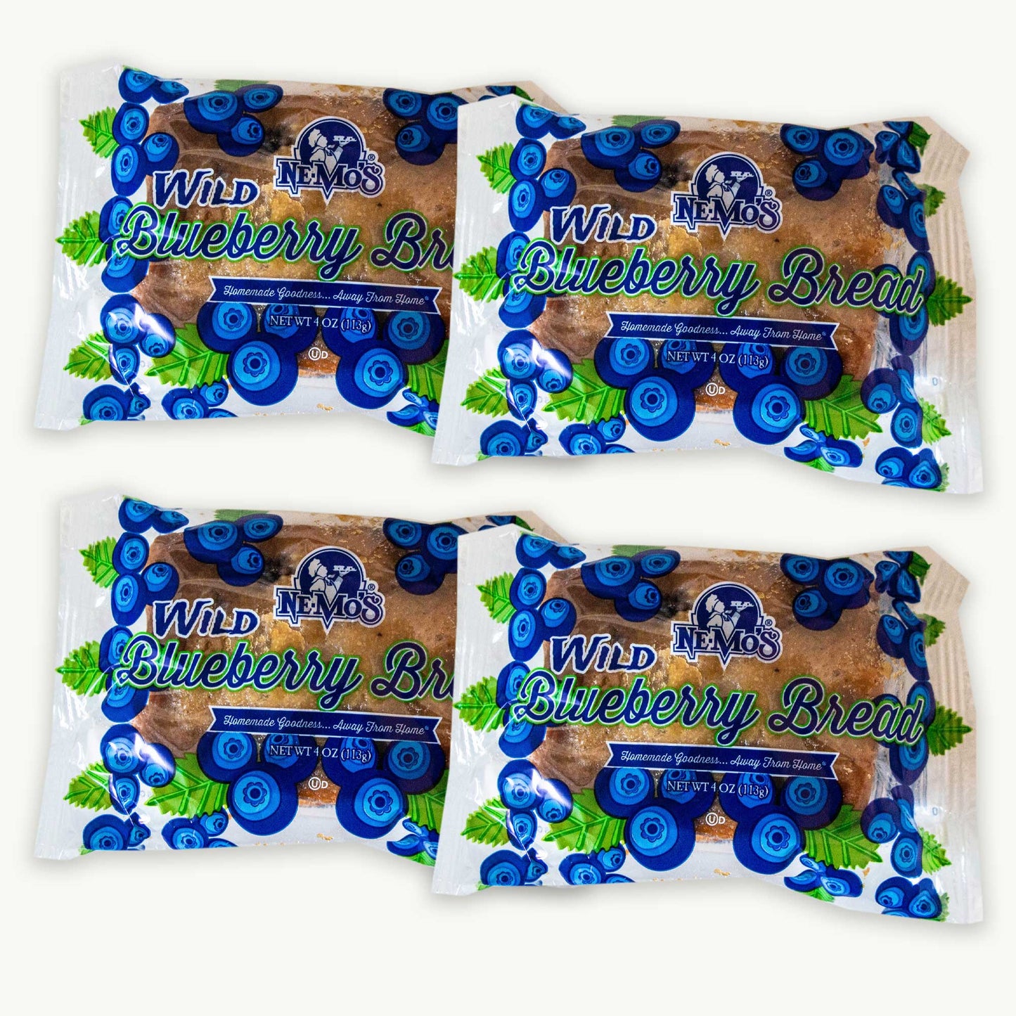 Nemo's Wild Blueberry Bread 4oz