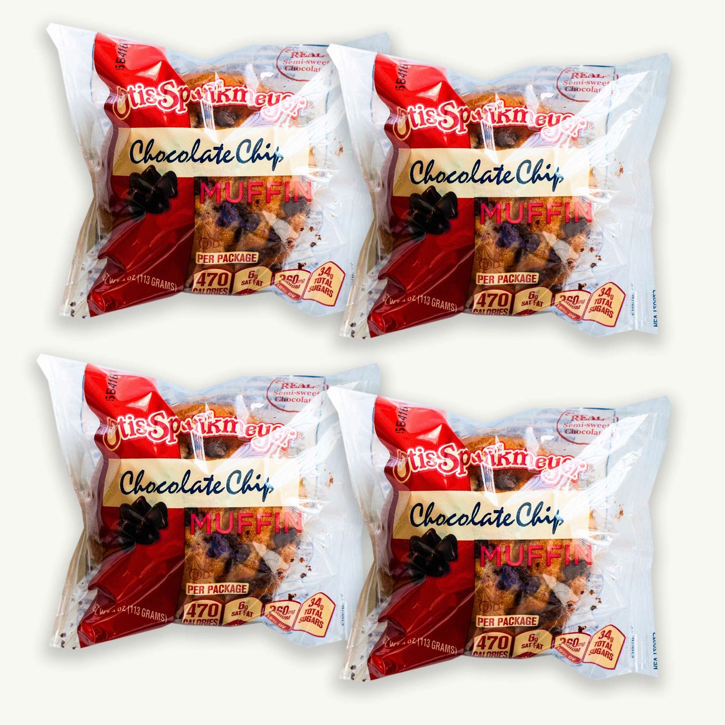 Otis Spunkmeyer Chocolate Chip Muffin 4oz