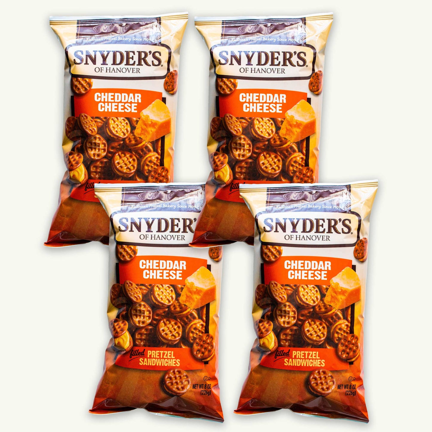 Snyder's Cheddar Cheese Pretzels Sandwiches 8oz