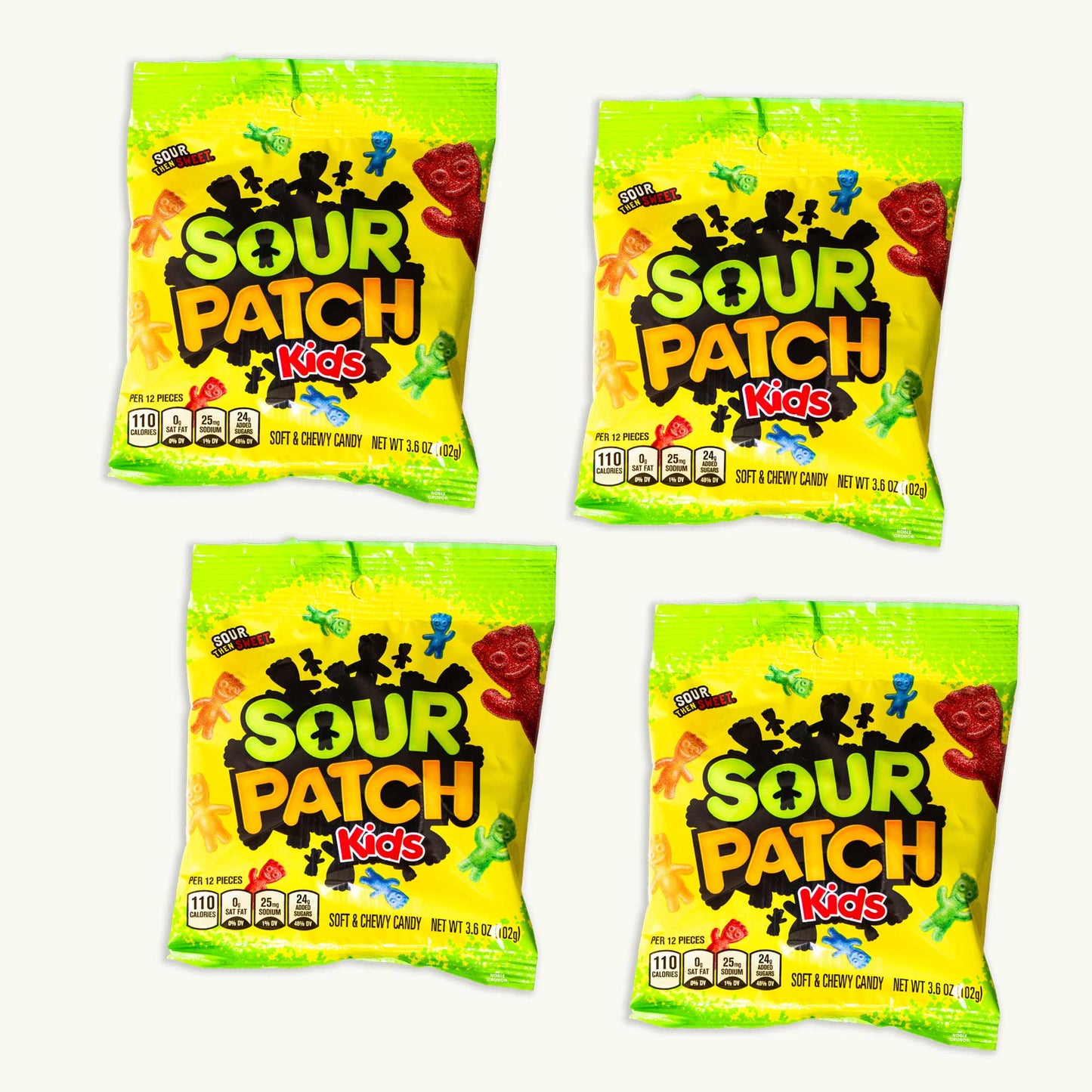 Sour Patch Kids Candy 3.6oz