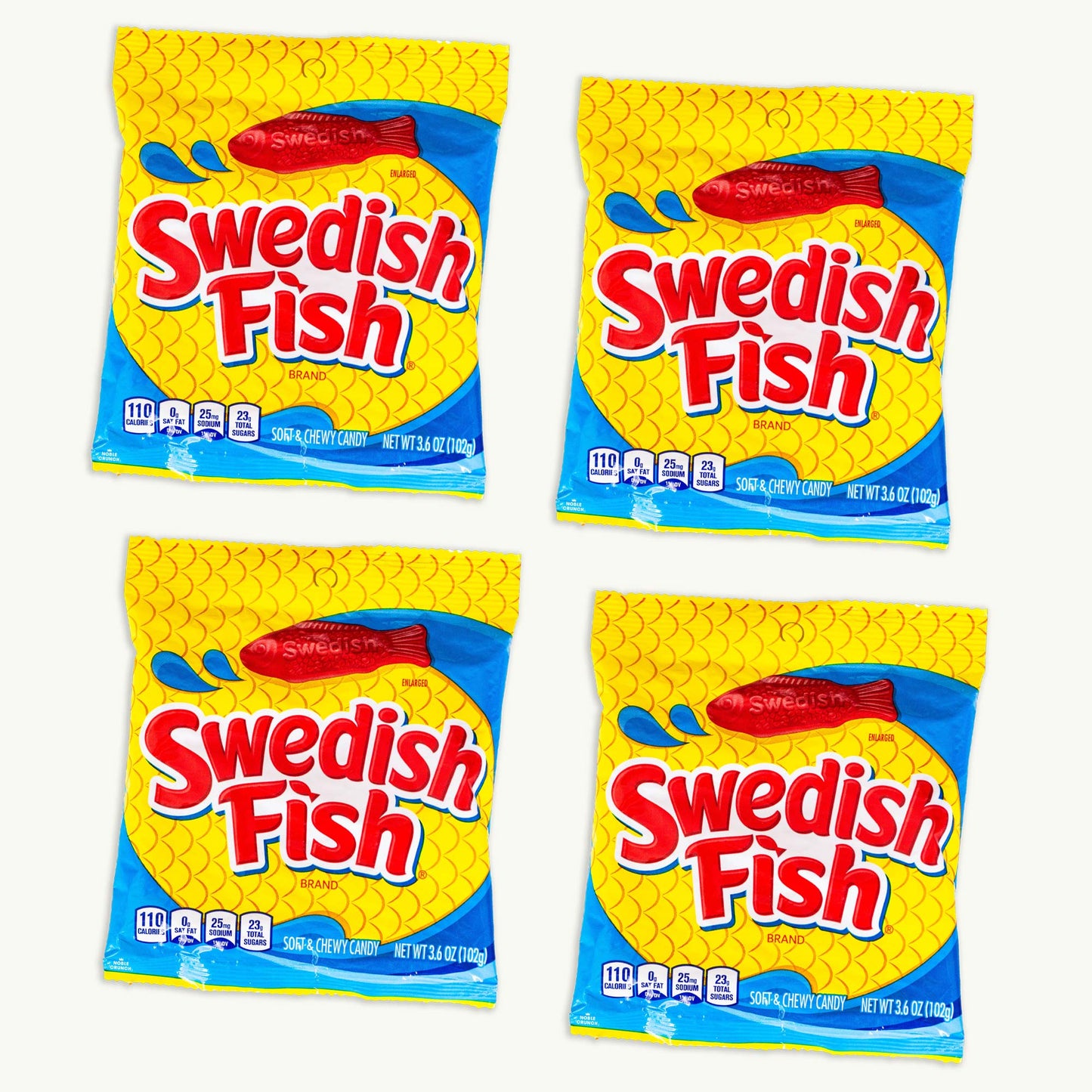 Swedish Fish Soft Chewy Candy 3.6oz