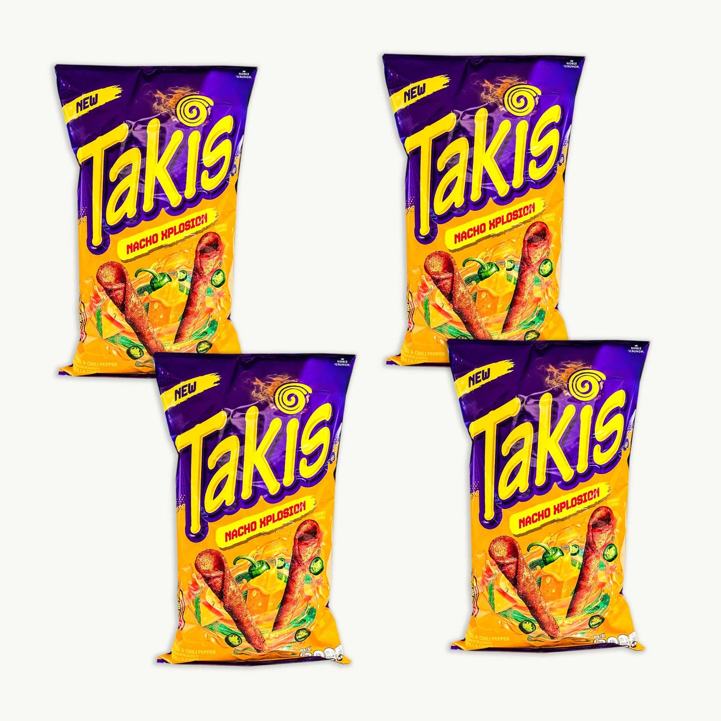 Takis Nacho Xplosion Cheese Chili Pepper Tortilla Chips 9.9oz