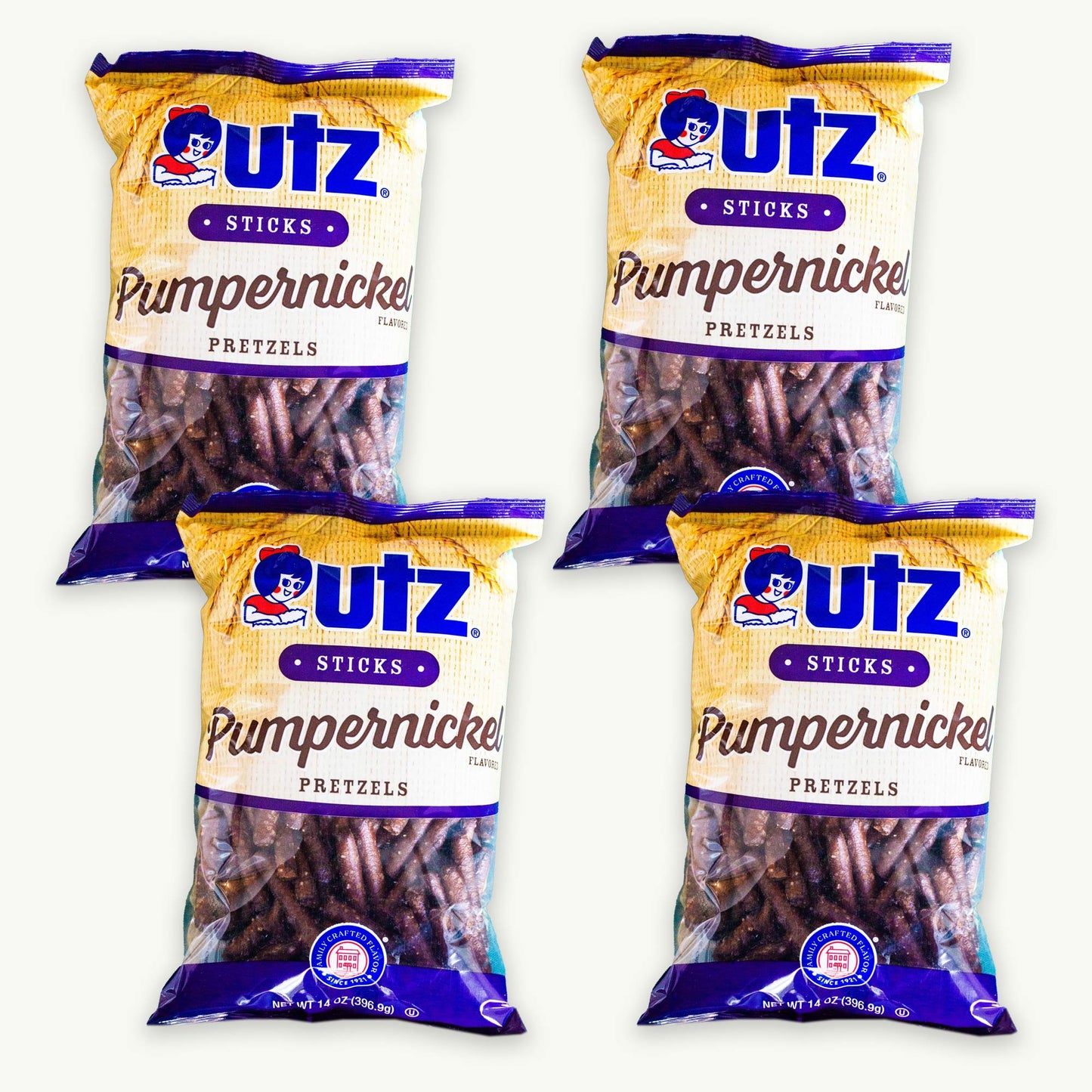 Utz Pumpernickel Pretzels 14oz
