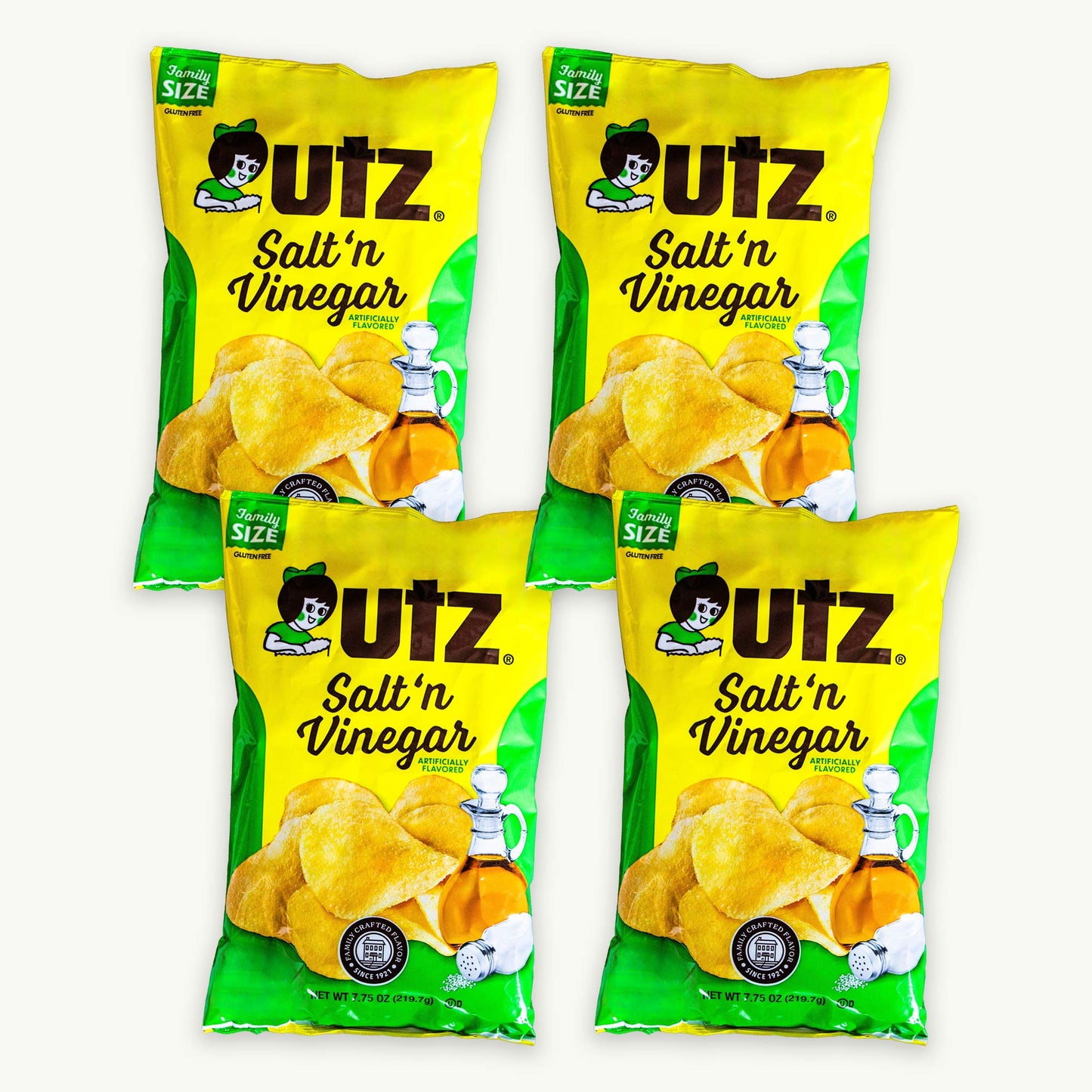 Utz Salt and Vinegar Potato Chips 7.75oz