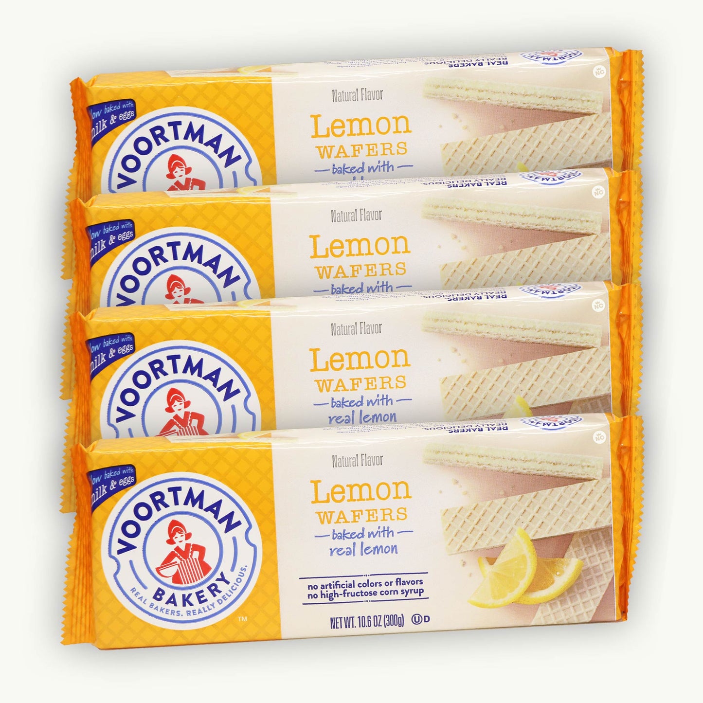 Voortman Lemon Wafers 10.6oz