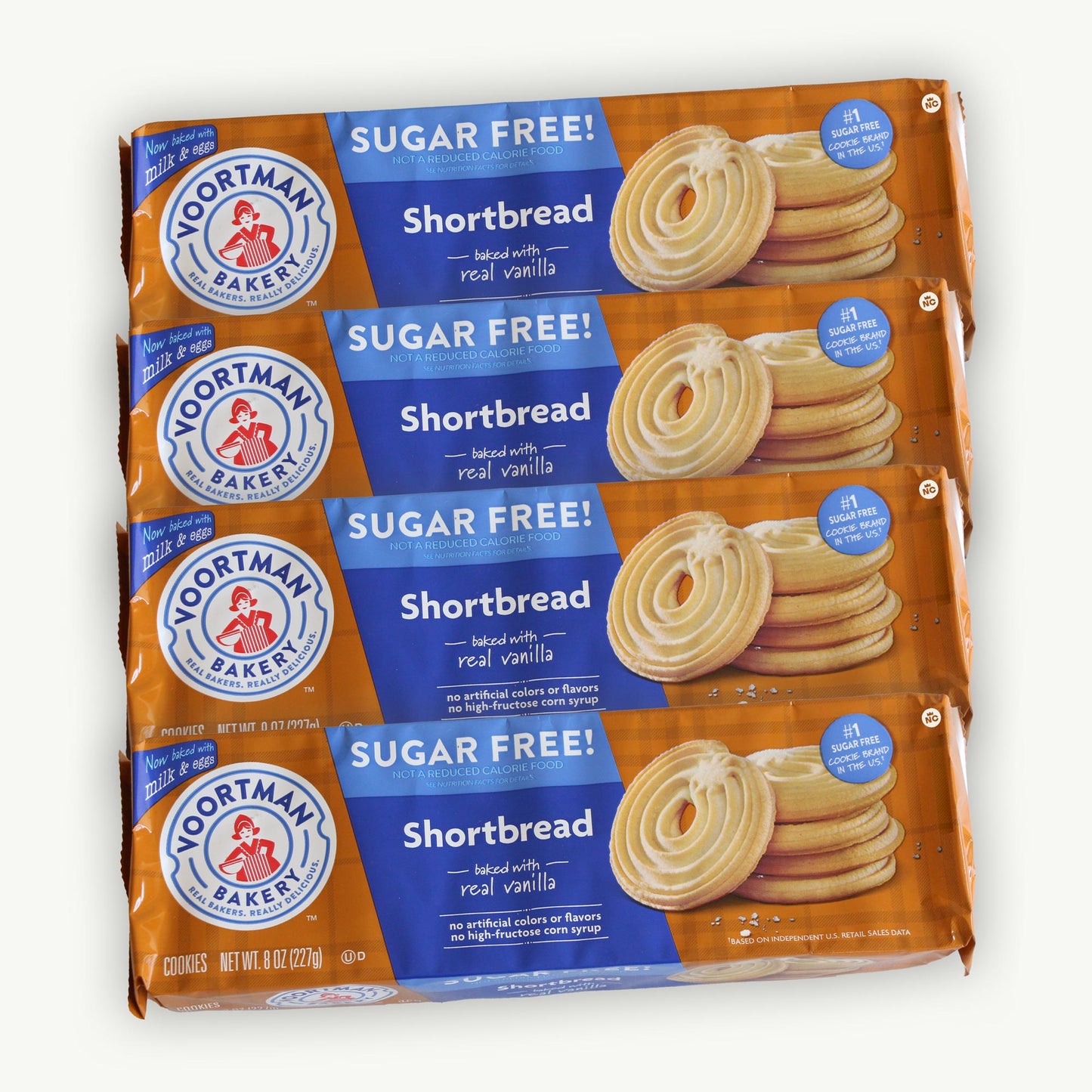 Voortman Sugar Free Shortbread Cookies 8oz
