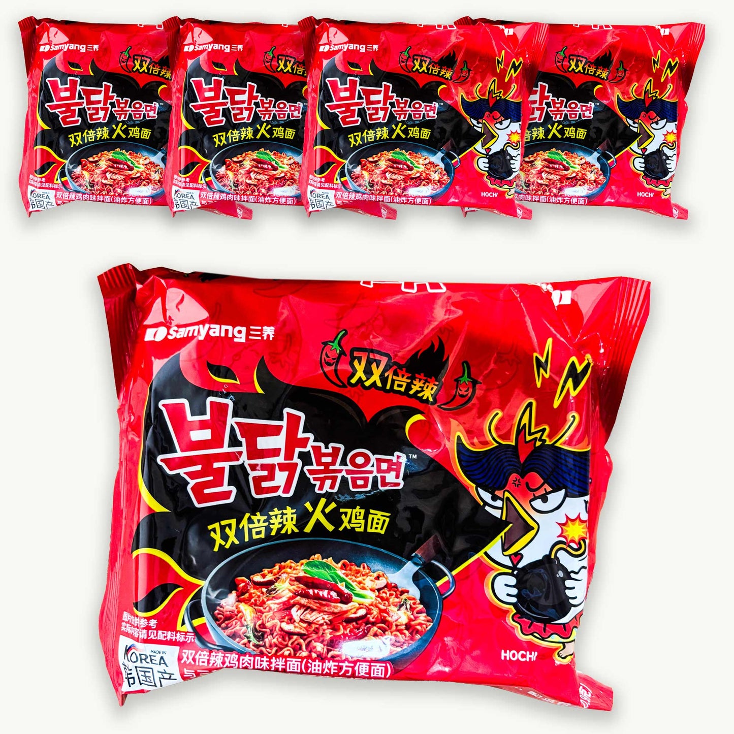 Samyang Buldak Double Spicy Ramen Noodles 140g