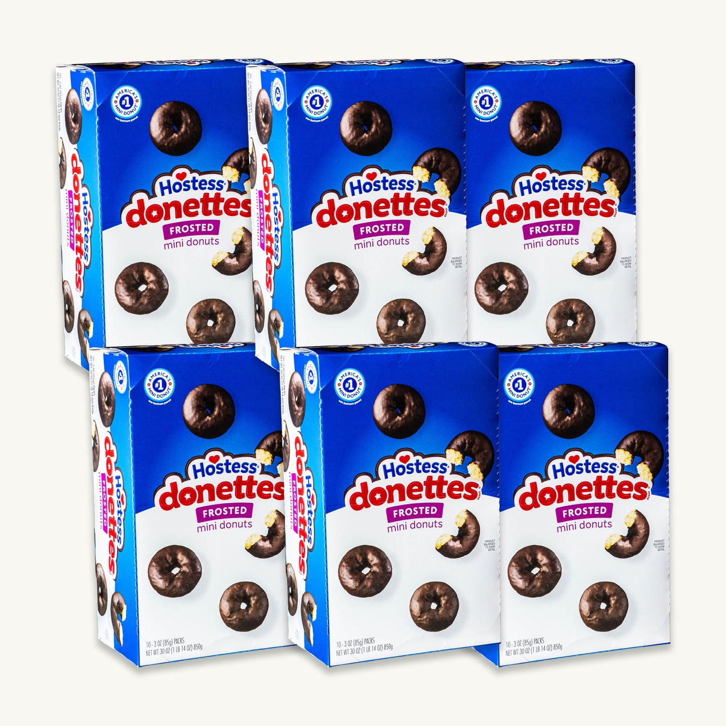 Hostess Frosted Donettes - 6 Mini Donuts - 3oz