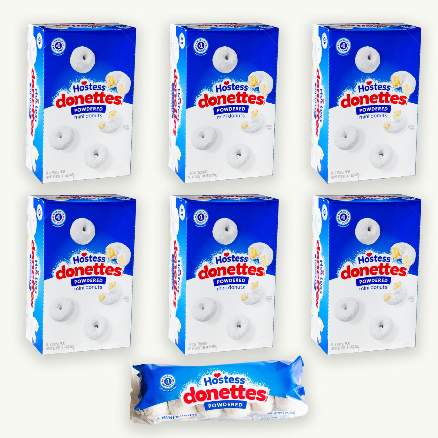 Hostess Powdered Donettes Mini Donuts 3oz
