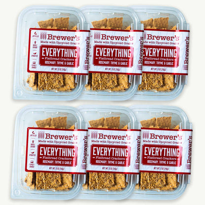 Brewer's Everything Rosemary Thyme Garlic Flatbread Crackers 5oz