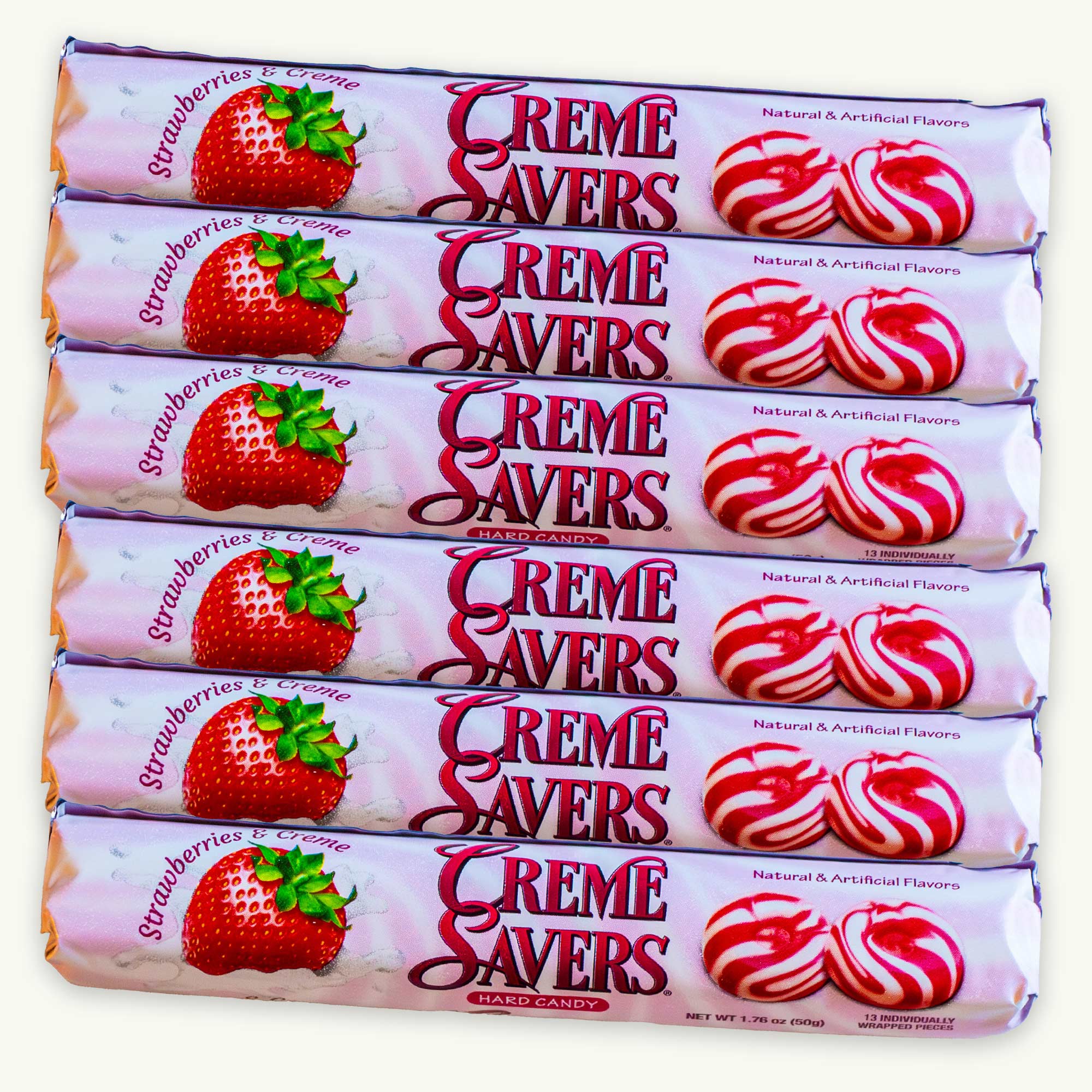 Creme Savers Strawberry and Creme 1.76oz – Noble Crunch