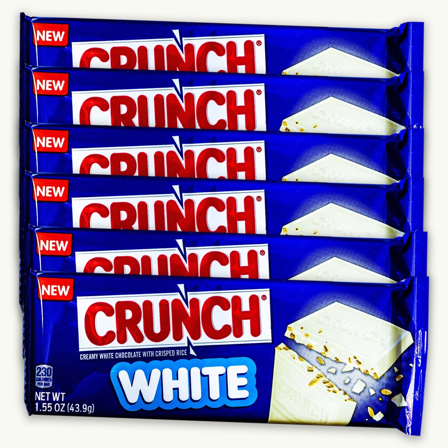 Crunch White Chocolate Candy Bar 1.55oz