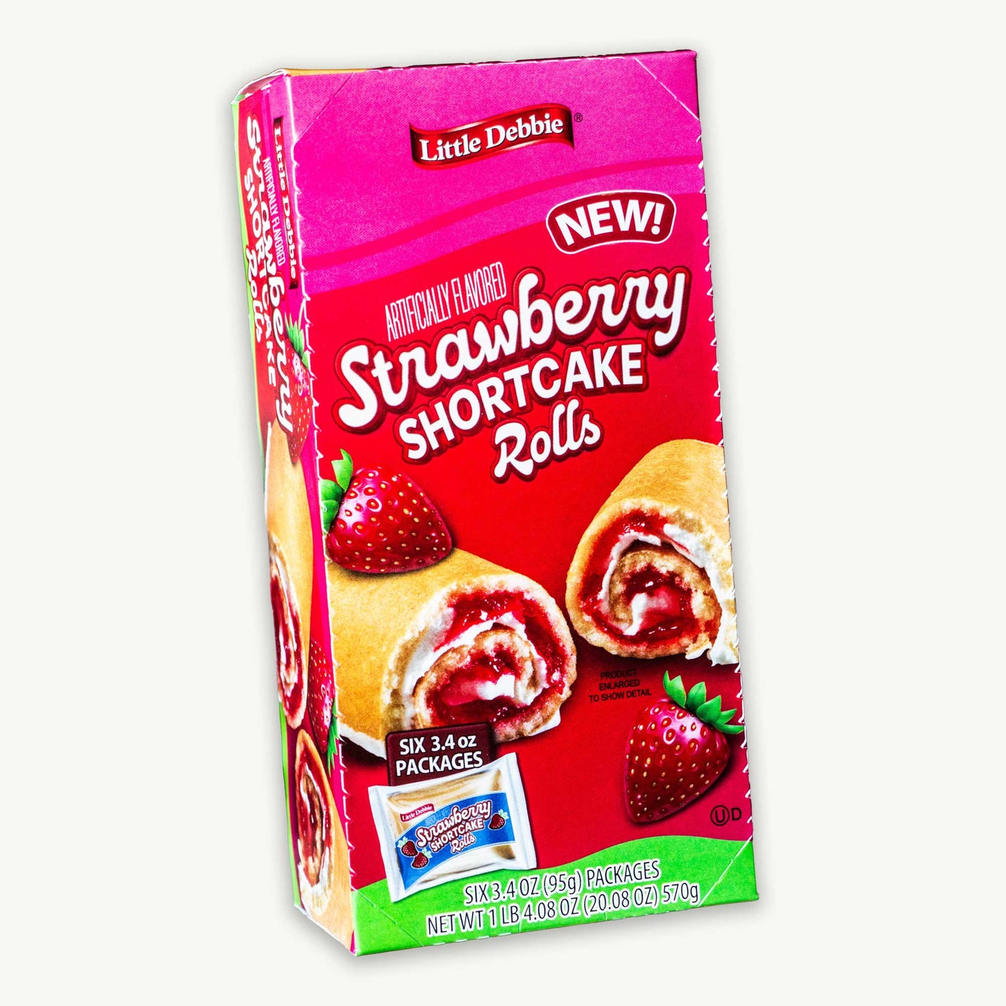 Little Debbie Strawberry Shortcake Rolls 3.4oz