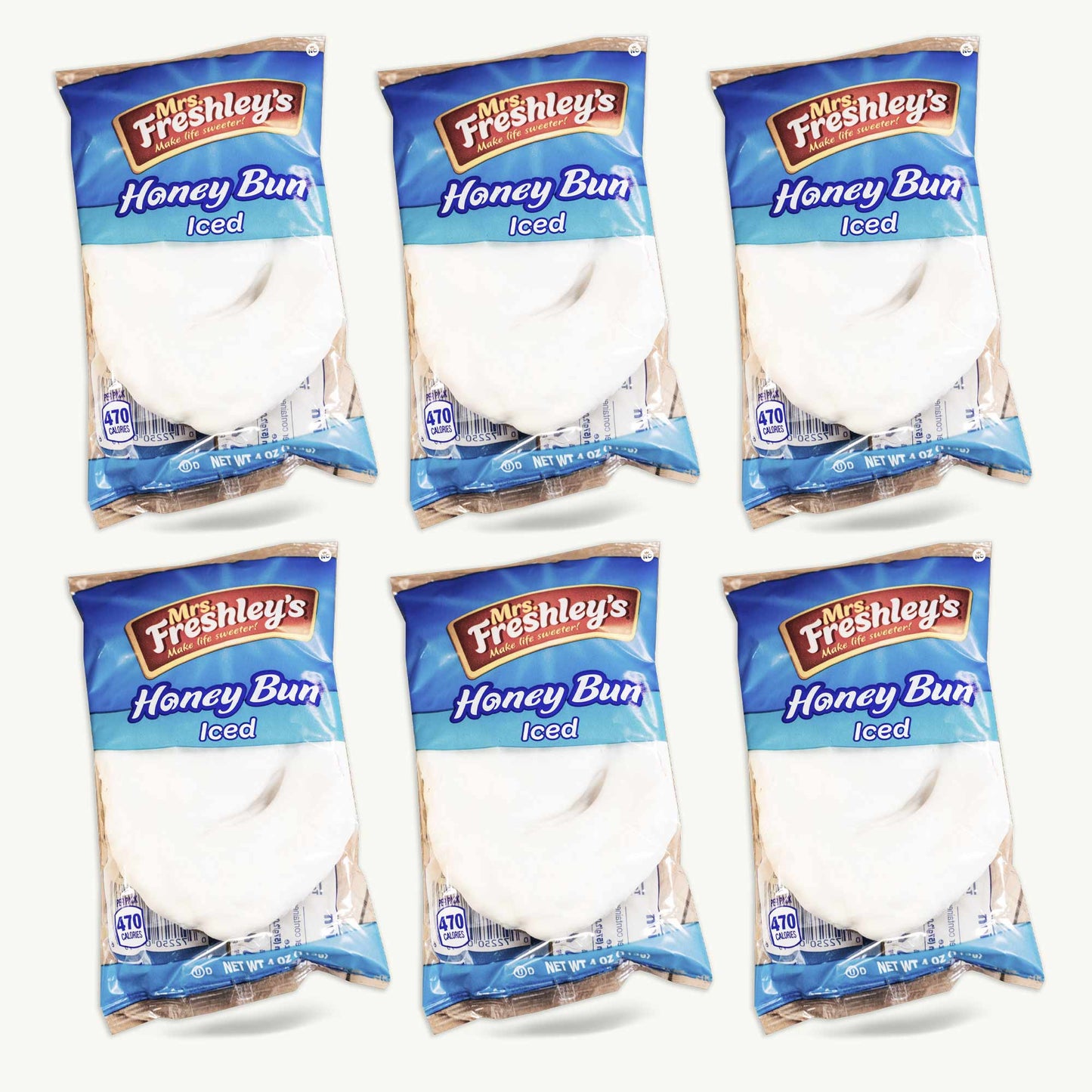 Mrs Freshley's Iced Honey Buns 4oz
