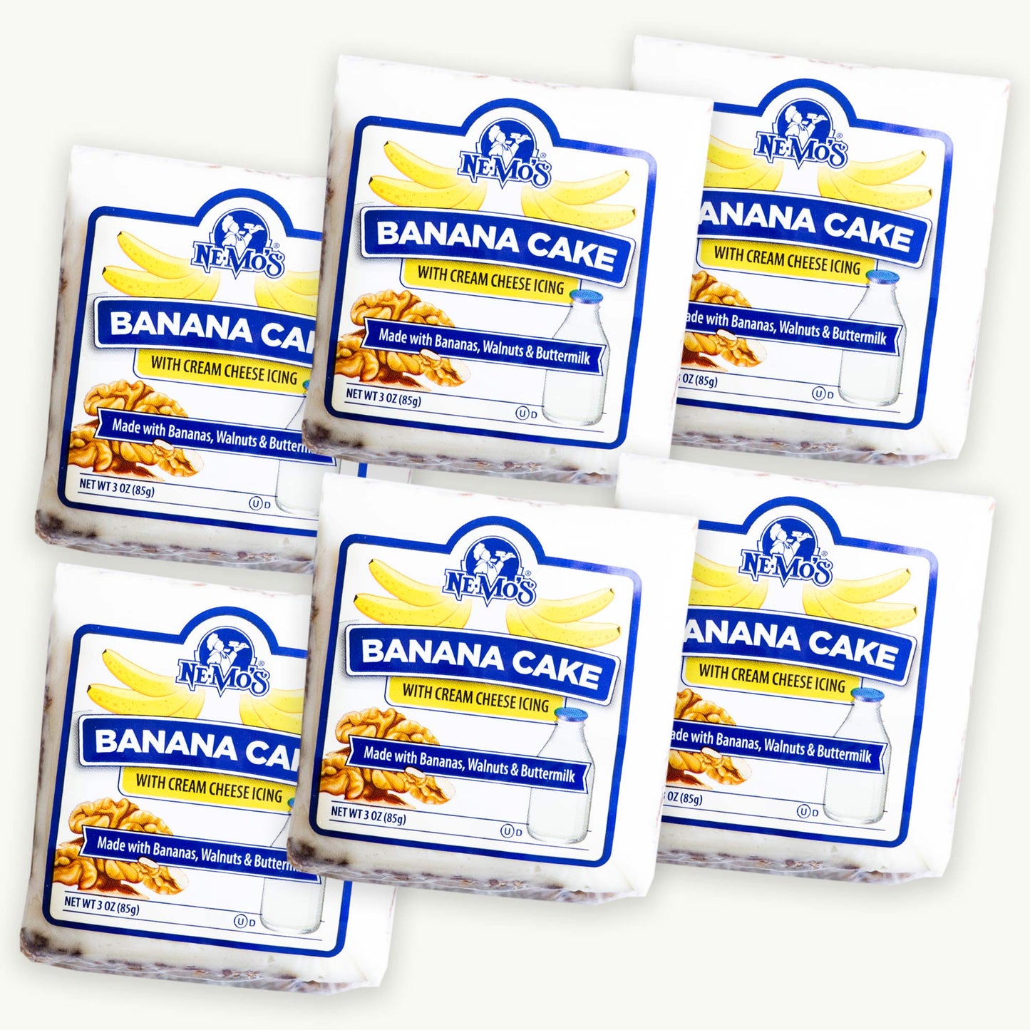 Nemo's Banana Cake 3oz