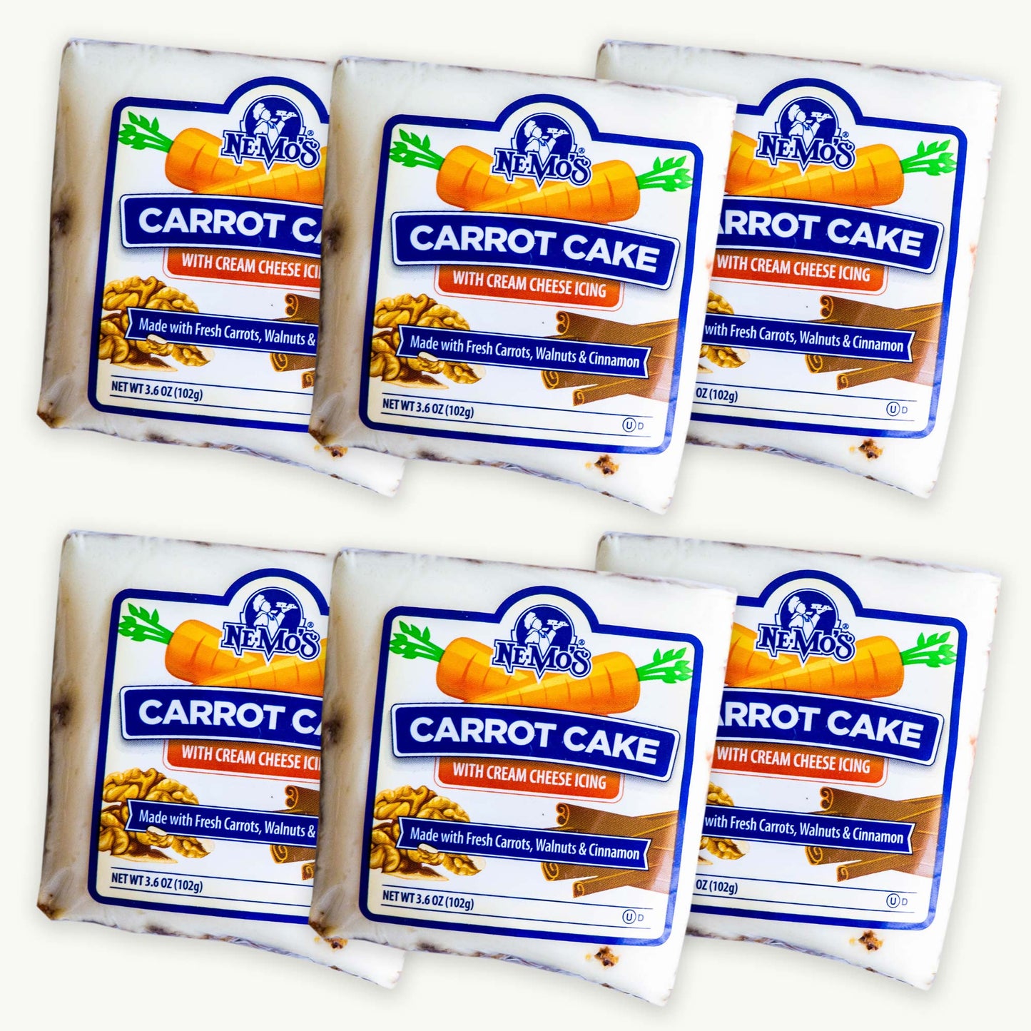 Nemo's Carrot Cake 3.6oz
