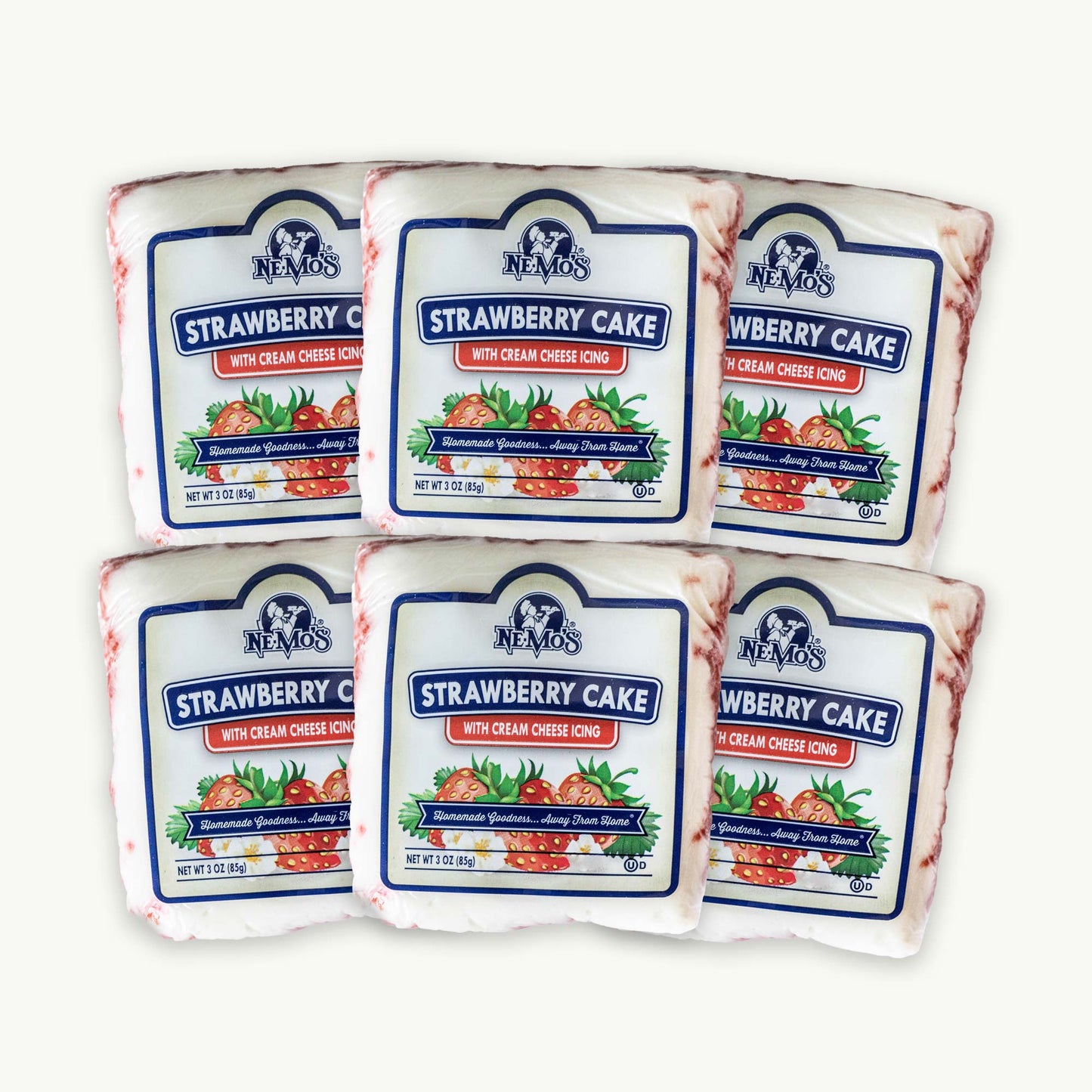 Nemo's Strawberry Cake 3oz