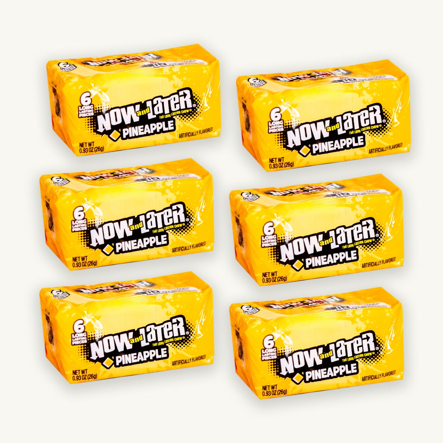 Now and Later Pineapple Candy 0.93oz
