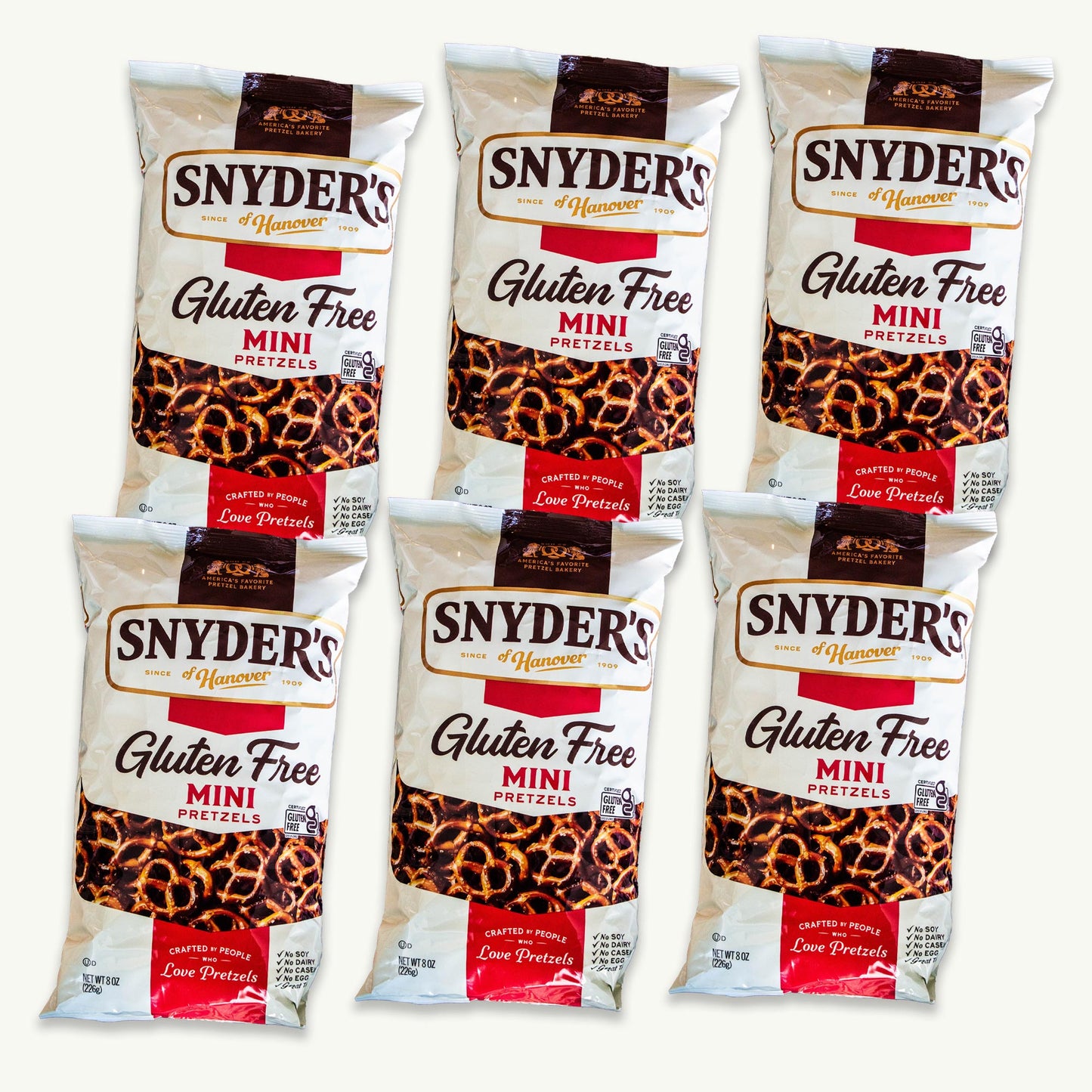 Snyder's Gluten Free Mini Pretzels 8oz