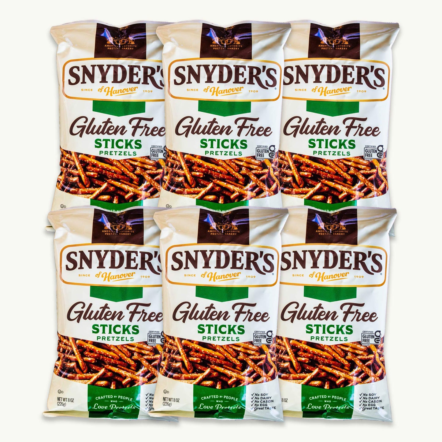 Snyder's Gluten Free Pretzel Sticks 8oz