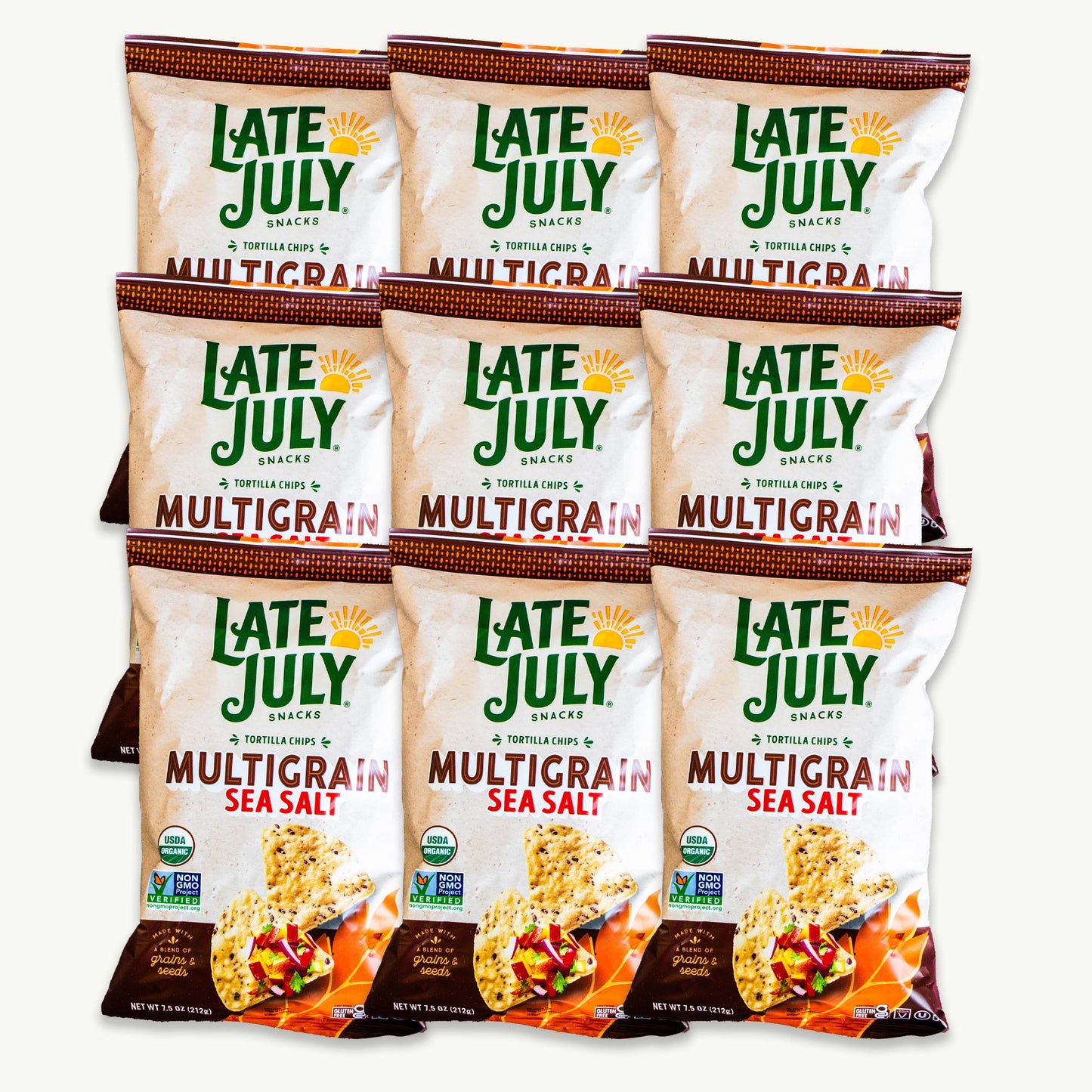 Late July Multigrain Sea Salt Tortilla Chips 7.5oz