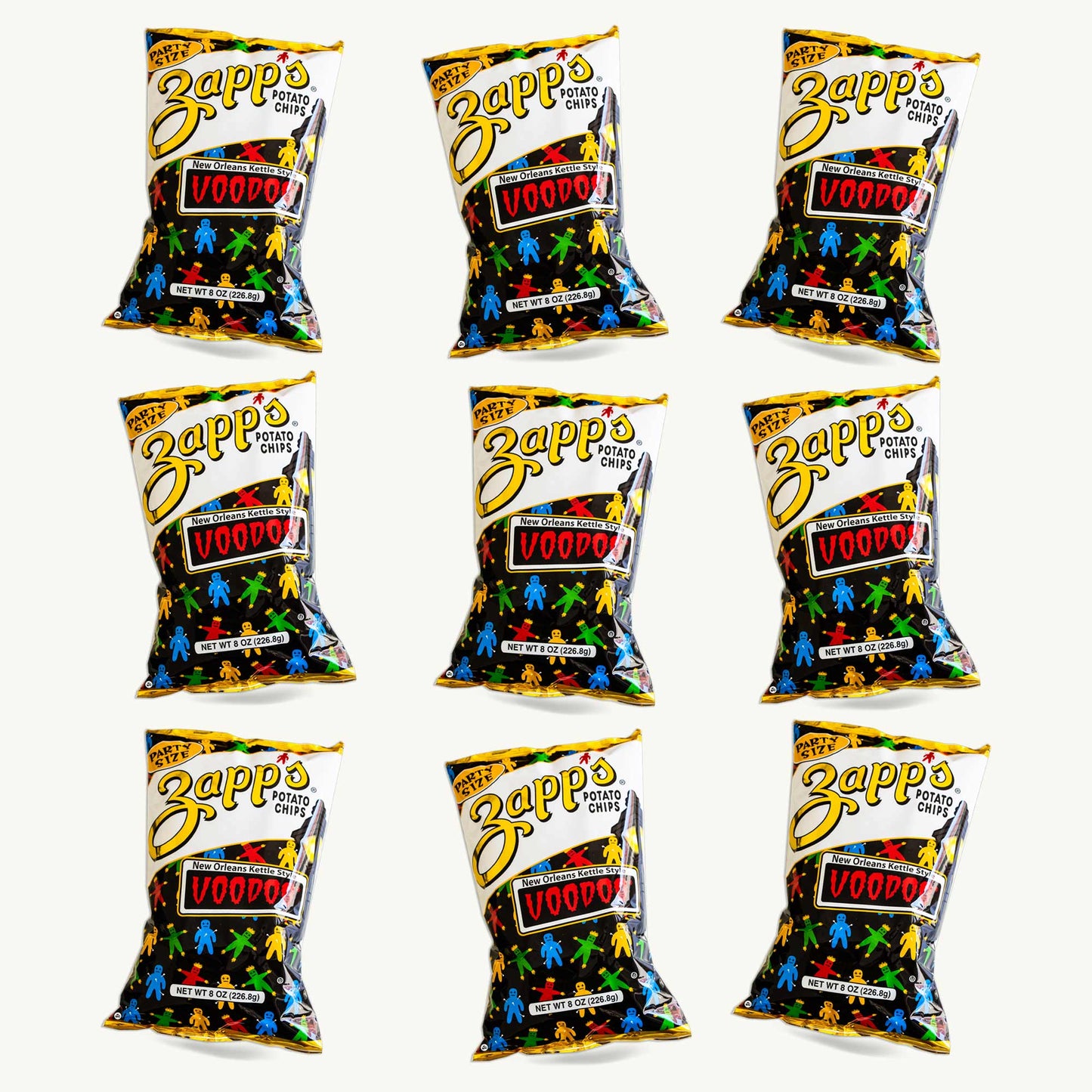 Zapp's Voodoo New Orleans Kettle Potato Chips 8oz