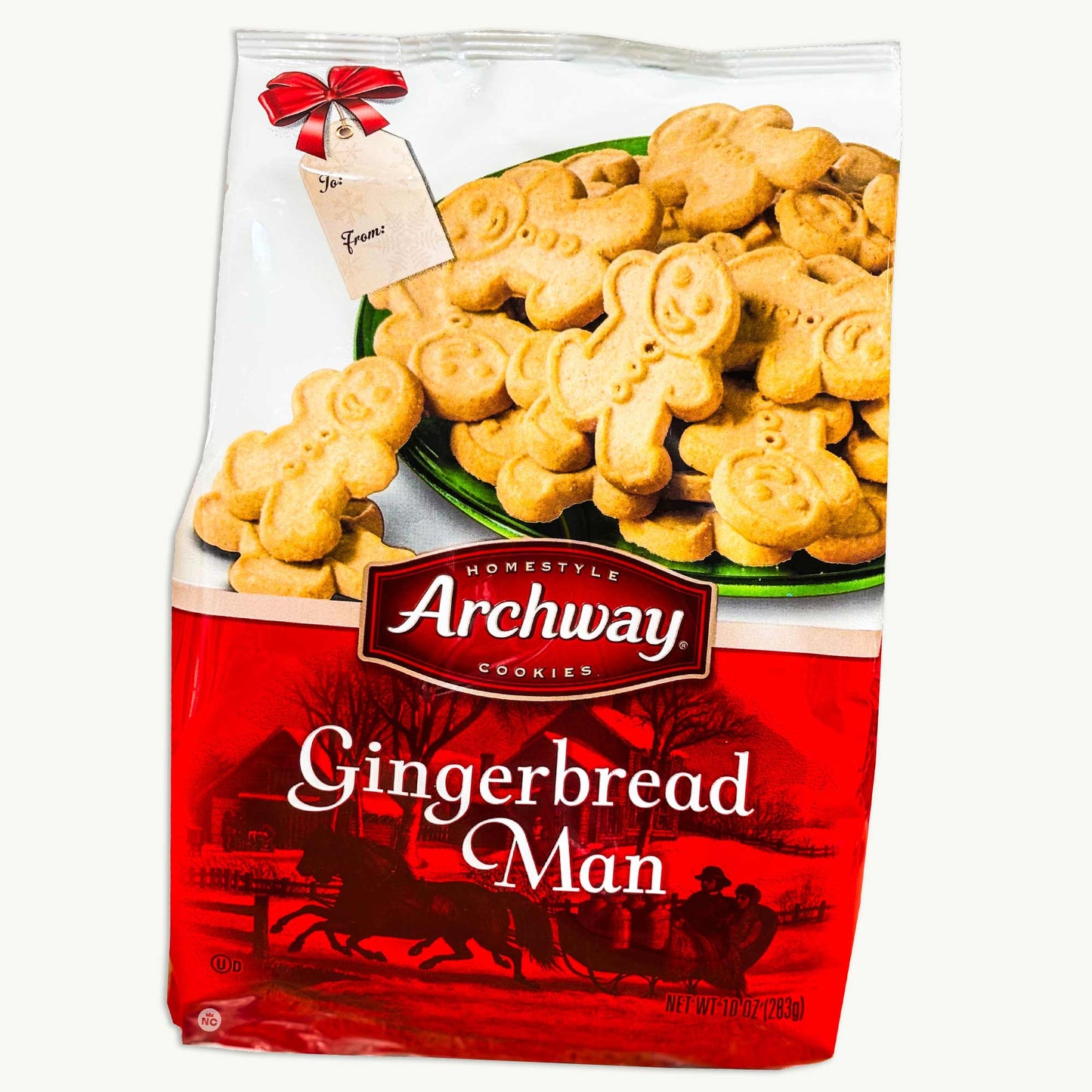 Archway Christmas Gingerbread Man Cookies 10oz