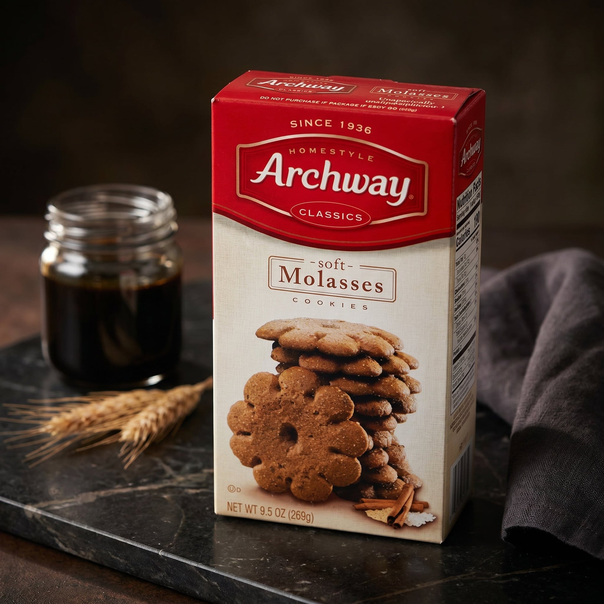 Archway Soft Molasses Cookie 9.5oz — fine scene