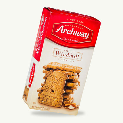 Archway Crispy Windmill Cookies 9oz — enhanced product photo
