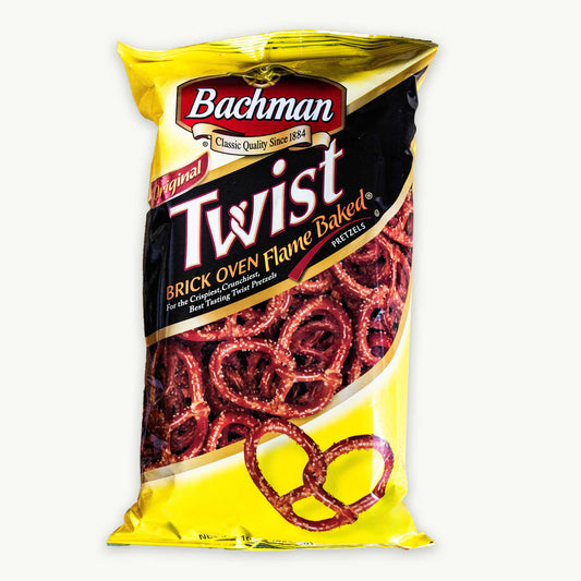 Bachman Original Twist Brick Oven Flame Baked Pretzels 10oz