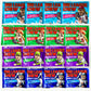 Big League Chew Bubble Gum Variety Pack 2.12oz - Big Rally Blue Raspberry, Curve Ball Cotton Candy, Ground Ball Grape, Wild Patch Watermelon - 12 Items