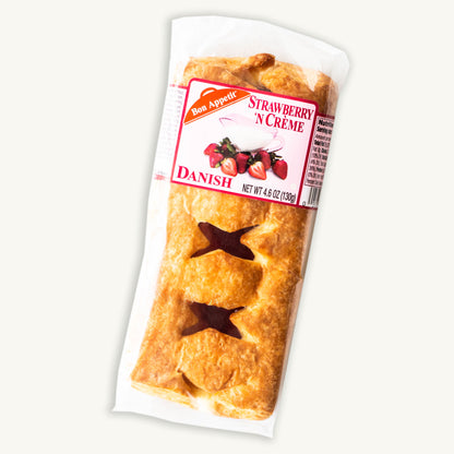 Bon Appetit Strawberry N Creme Danish 4.6oz