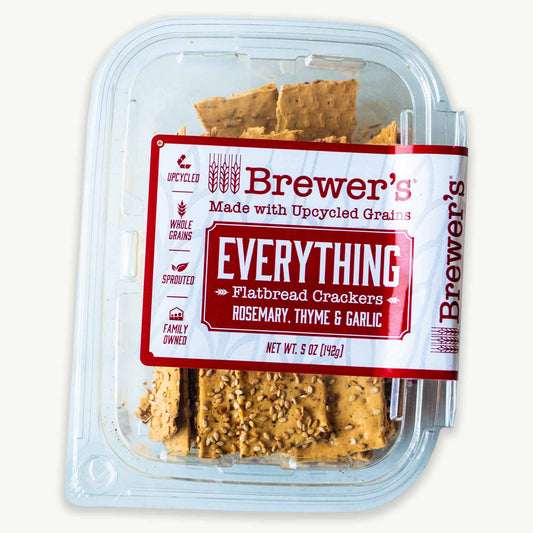 Brewer's Everything Rosemary Thyme Garlic Flatbread Crackers 5oz