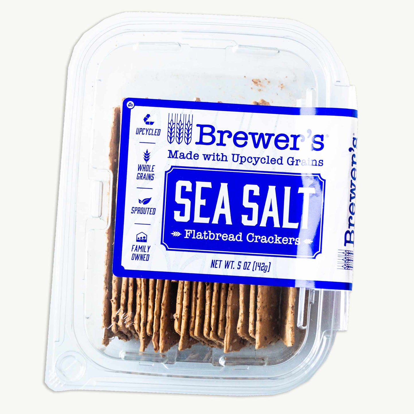 Brewer's Sea Salt Flatbread Crackers 5oz