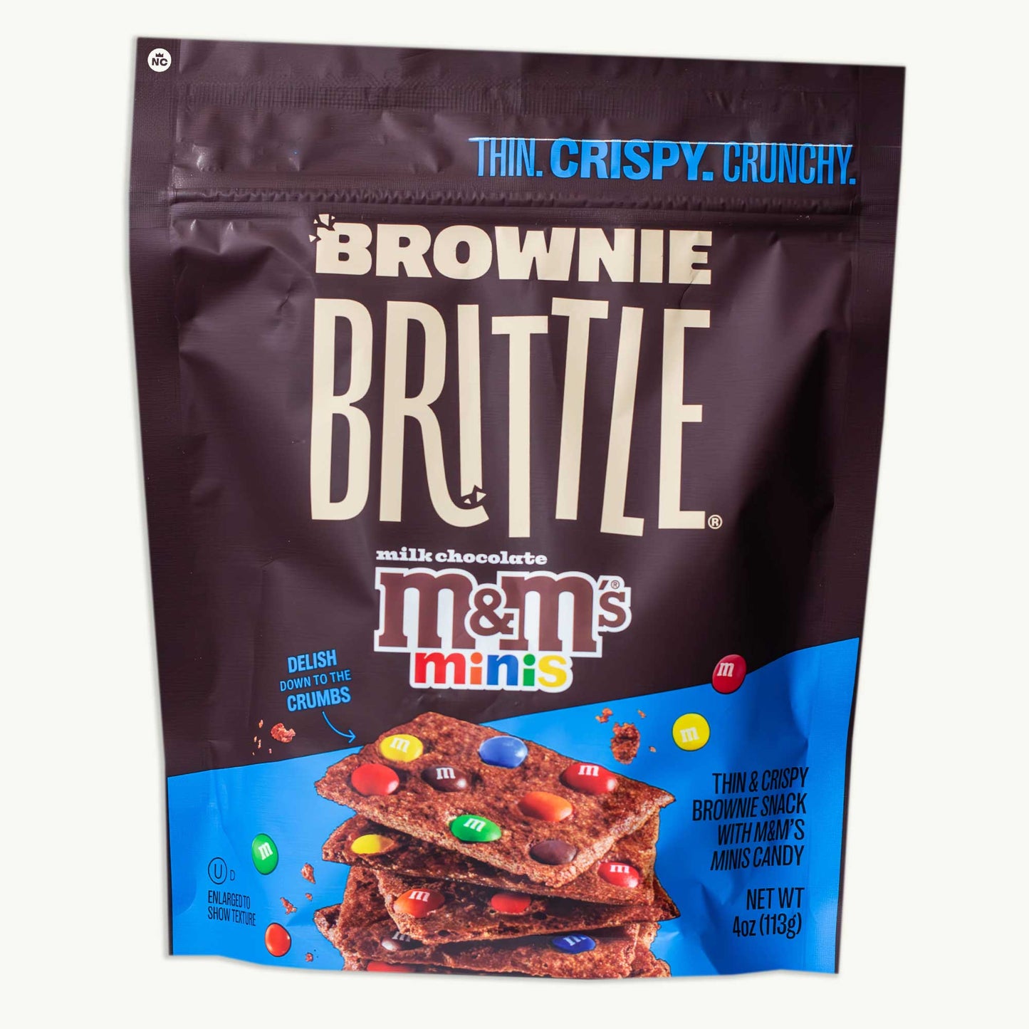 Brownie Brittle Milk Chocolate M&M Minis 4oz