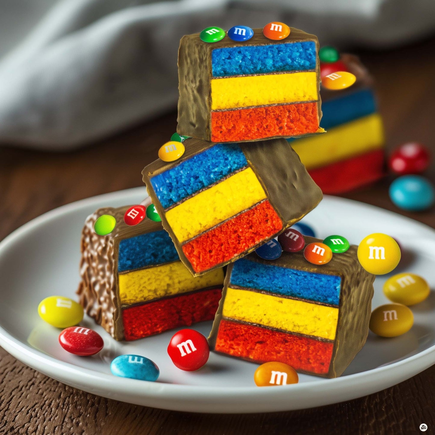 Cakebites M&Ms Cake Bites - Grab and Go 7oz - 4, 1.75oz packs