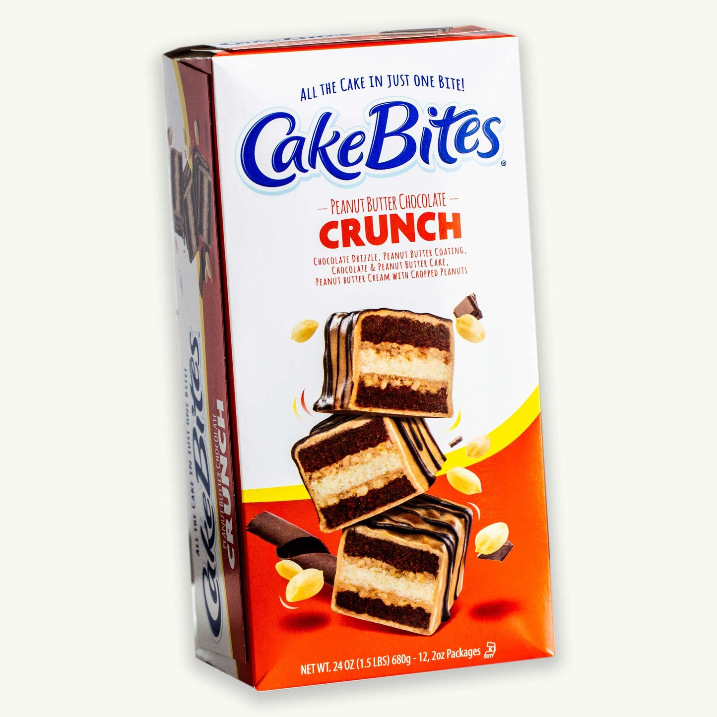 Cakebites Peanut Butter Chocolate Crunch Cake Bites 2oz