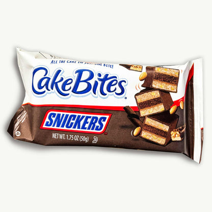 Cakebites Snickers Nougat Flavored Cakes 1.75oz