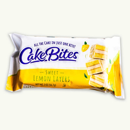 Cakebites Sweet Lemon Layers Cake Bites 2oz