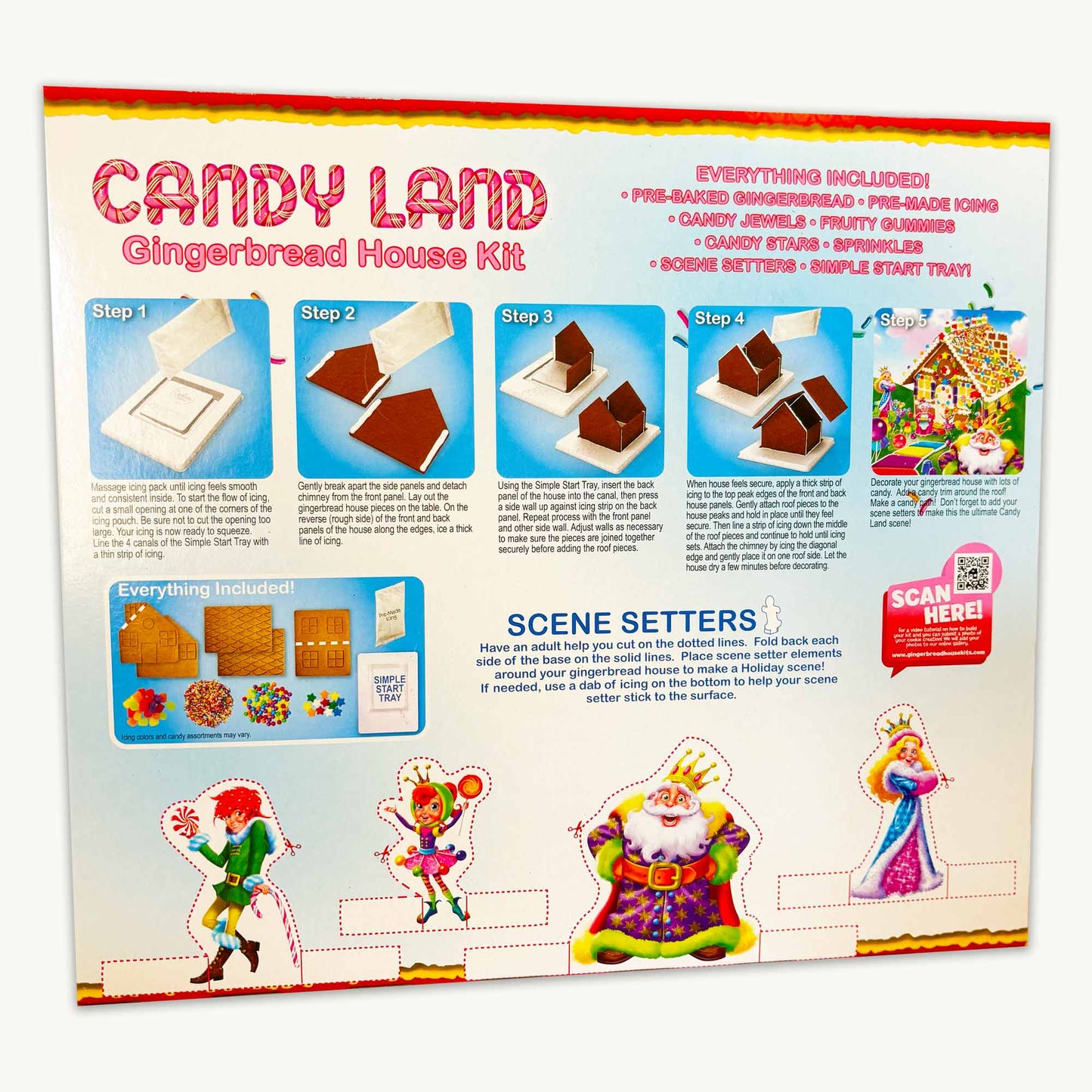 Candy Land Gingerbread Christmas House Kit 29oz