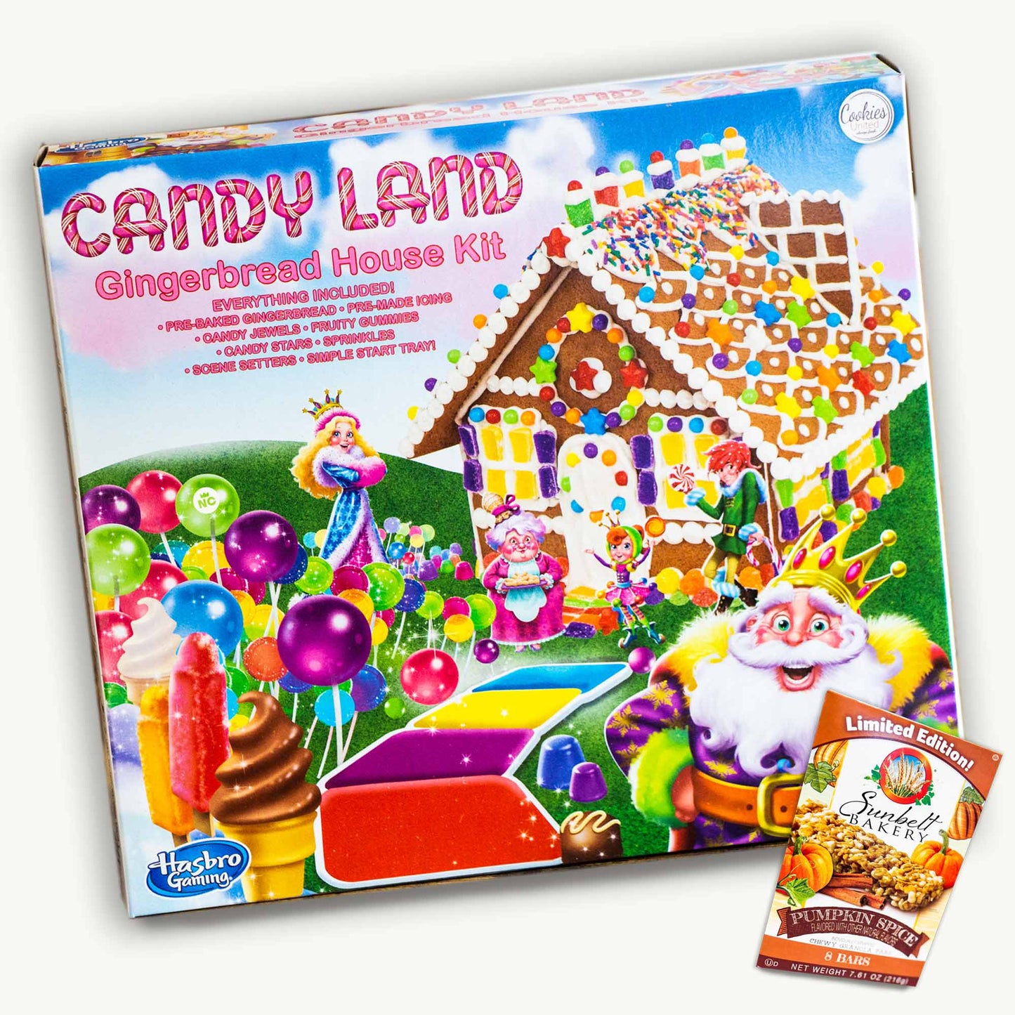 Candy Land Christmas Gingerbread House Kit – Sunbelt Pumpkin Spice Chewy Granola Bars