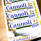 Cannoli Chocolate Candy Bar 1.65oz