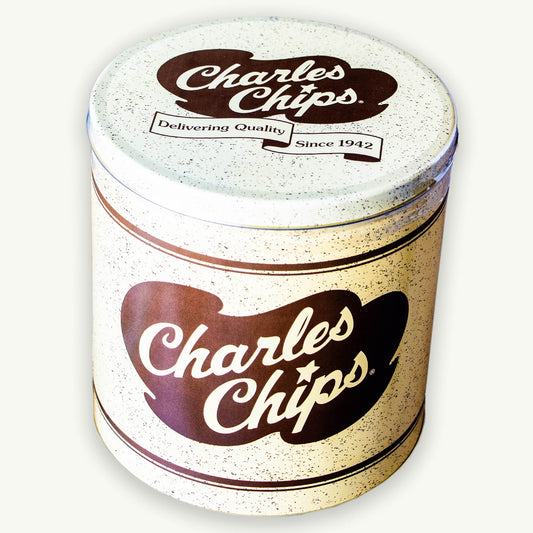 Charles Chips Potato Chips Original Recipe Tin 16oz