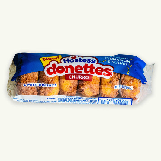 Hostess Churros Donettes Mini Donuts 4oz