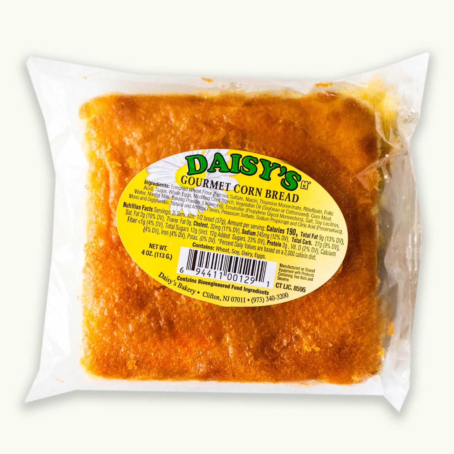 Daisy's Gourmet Corn Bread 4oz